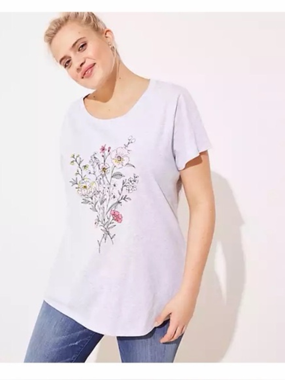 Loft crewneck t-shirt